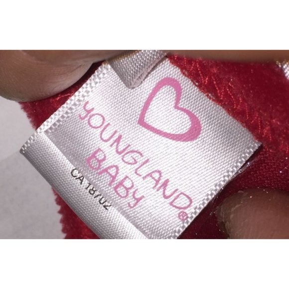 Youngland Baby White/red Dress with Flowers Size 6/9 Months - Picture 4 of 4